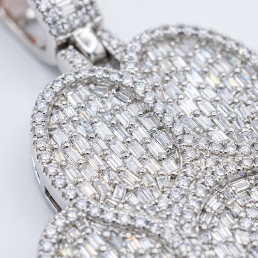 Celestia Bloom Moissanite Pendant