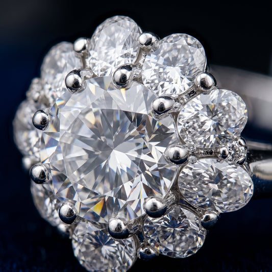 Valerienne Grand Halo Ring