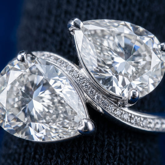 Élise Duet Pear Radiance Ring