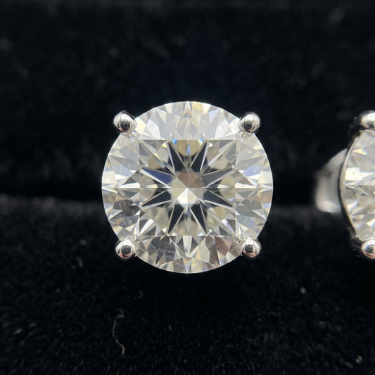 Monarch Radiance Round Stud Earrings