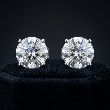 Monarch Radiance Round Stud Earrings