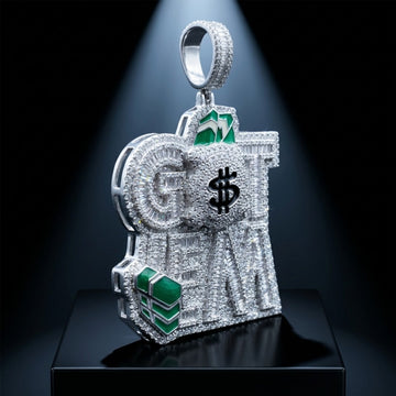 Capital Ice Money Bag Pendant