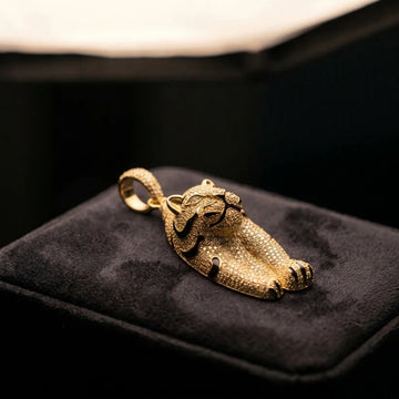The Majestic Panther Pave Pendant CZ
