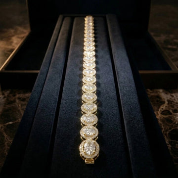 Lumiere Oval Tennis Bracelet