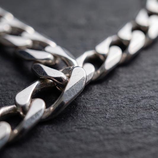 The Monaco Diamond-Cut Silver Chain