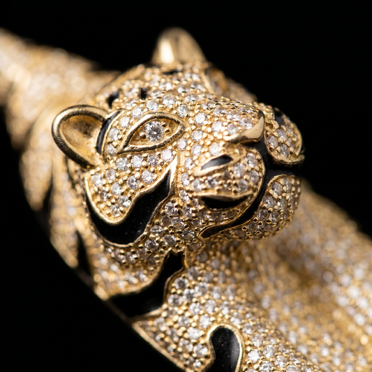 The Majestic Panther Pavé Pendant