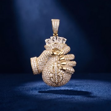 The Executive Grip Fortune Pendant CZ