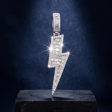 Volte Radiance Lightning Pendant Moissanite