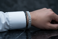 Iced Out Cuban Link Bracelet — Lifestyle Editorial